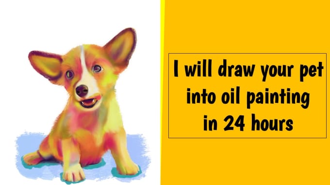 Draw Your Pet Into Colorful Pop Art In 24 Hours By Roniap