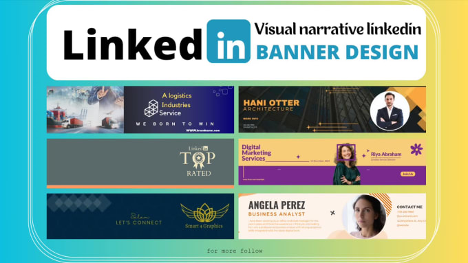 Design Stand Out Linkedin Banners Covers, Headers By Smart4gfx 