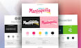 design a brand style guide, brand guidelines and branding kit