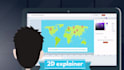 create a 2d animated explainer video for startups with voice over