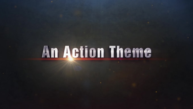 I will create this action book promotion video trailer