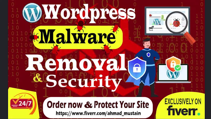 do wordpress malware removal, remove malware and fix wordpress security