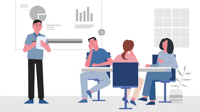 make powerful 2d saas animation explainer video that convert viewers to customer