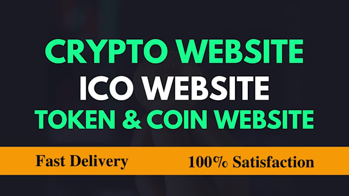 design cryptocurrency website crypto landing page ico website by wordpress