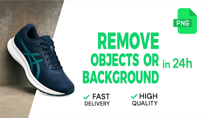 bulk remove background or objects from photos in 24 hours