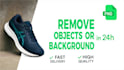 bulk remove background or objects from photos in 24 hours