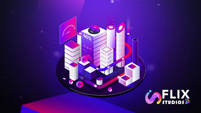 create stunning 2d and 3d isometric explainer videos for businesses