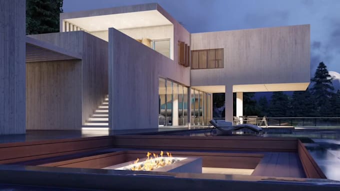 render your architectural project