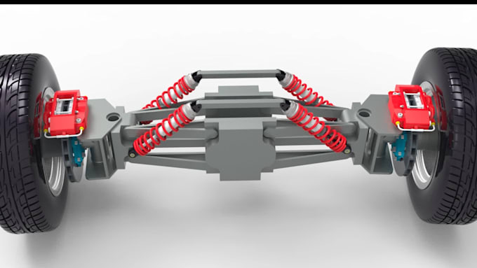 do 3d cad modeling, 3d product rendering, mechanical design, technical drawing
