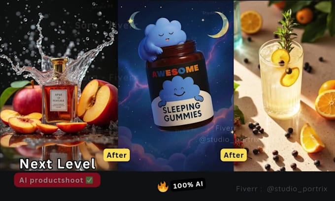 create next level ai product photoshoot