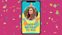 make happy birthday greeting video