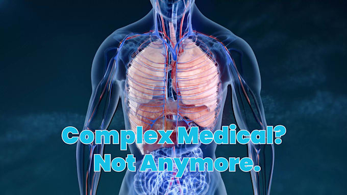 create 3d medical animation, 3d medical device explainer, anatomy video