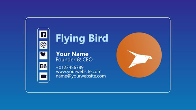 create static and animated attractive email signature