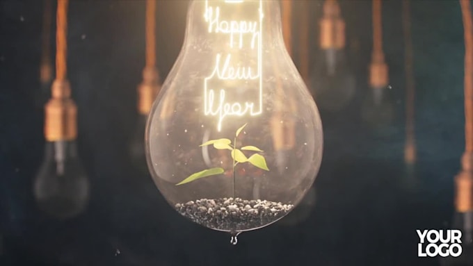 make a wonderful tree growing happy new year video