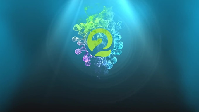 create an eye catching smoke logo intro video animation