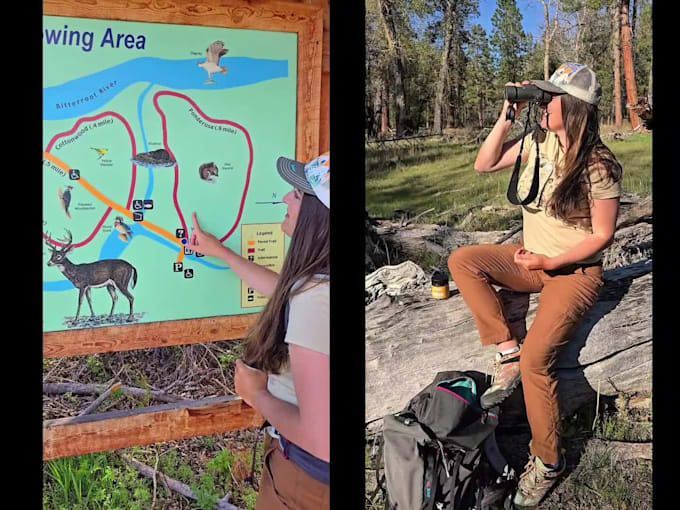 create authentic ugc outdoors, hiking, active social media ads
