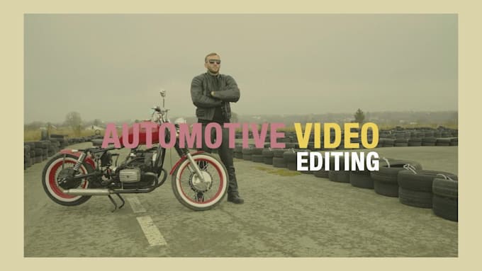do automtive and travell video editing