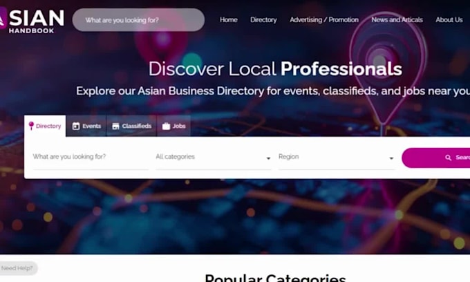 build your local business directory, brilliant directory website wordpress sites