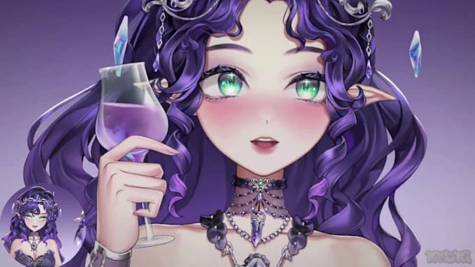 create a custom live2d vtuber model for streaming with rigging, ar vtuber