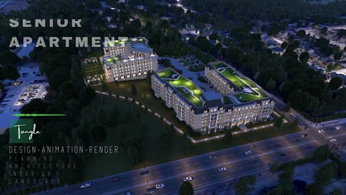 do masterplan,3d render,animation in architecture