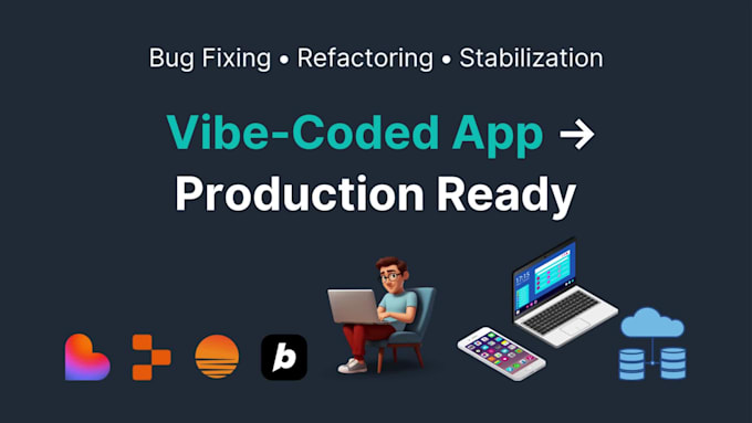 fix vibe code errors bugs, cleanup lovable replit base44 bolt cursor apps
