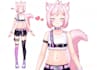 draw and rig live2d vtuber model, 2d vtuber model, vtuber commission, 2d avatar