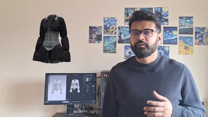 make 3d clothing using clo 3d