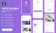 do website ui ux design, mobile app ui ux, and dashboard design in figma