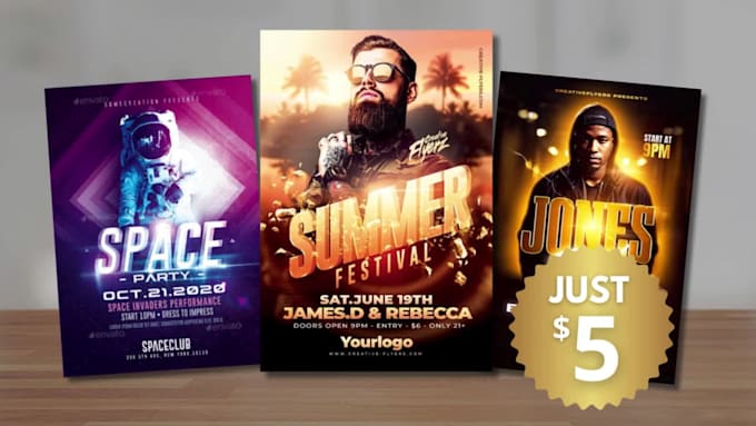 do restaurant, medical, gym or church flyer, ad, poster