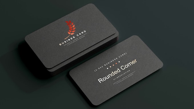 create modern business card design