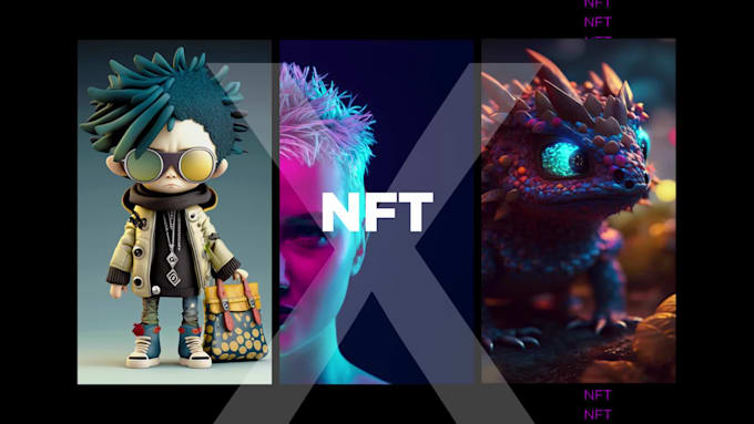 create dynamic nft promo, nft ads, nft drop trailer