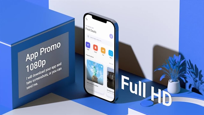 create a promo video for your website and app