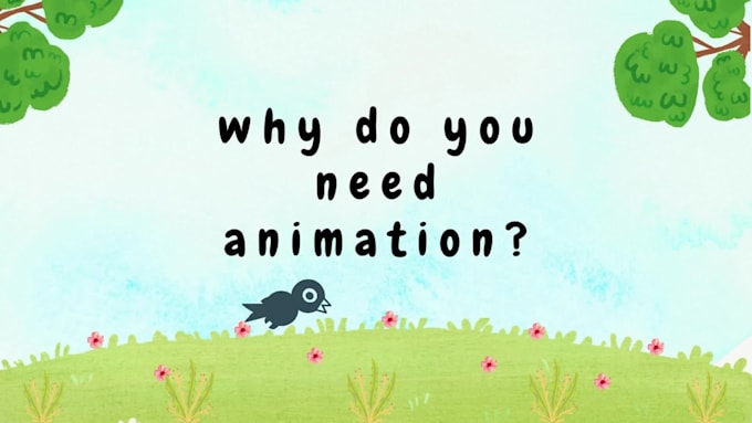 make you an animated commercial video