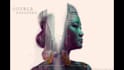 double exposure, portrait, podcast cover, movie poster