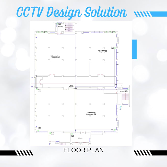 design data, cctv, pa, low voltage, access control, elv