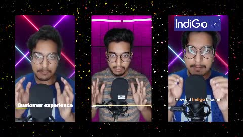create male indian spokesperson video