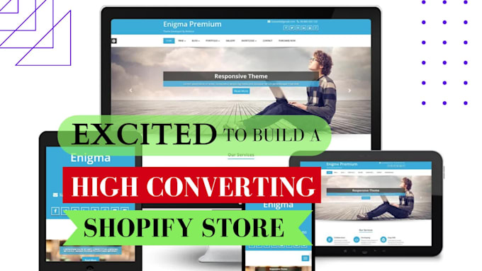 create shopify dropshipping store or shopify website