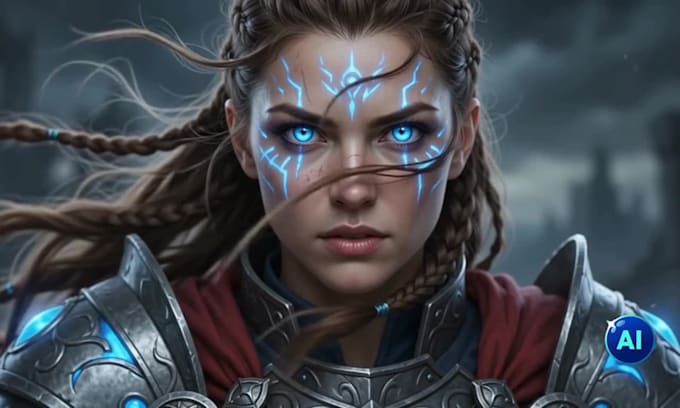 animate, generate ai image character or concept art ai portrait art