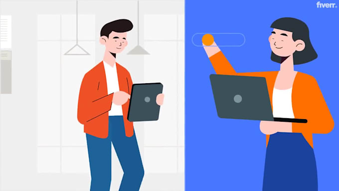 create 2d animated explainer video for marketing