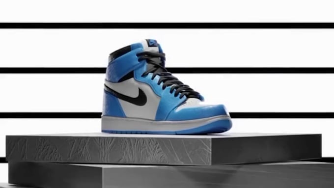create 3d shoe animation, sneaker animation and footwear video