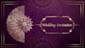 create premium indian traditional wedding invitation video
