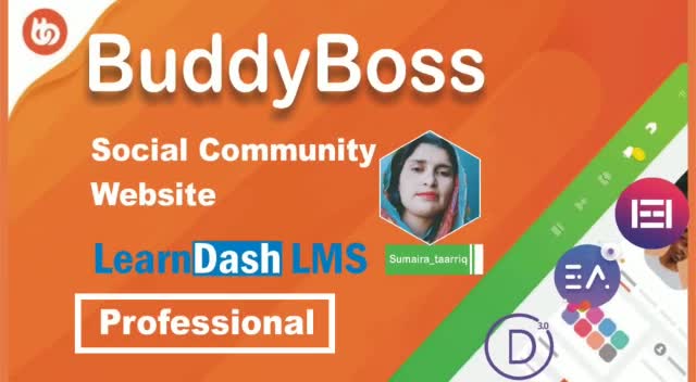 build memberpress wordpress website using buddyboss with learndash lms