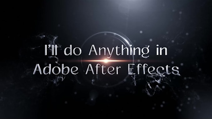 do anything in adobe after effects