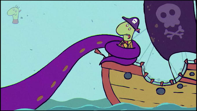 create quirky cartoon animation in indie style