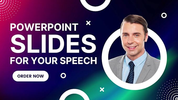 design a powerpoint presentation for your public speaking or conference