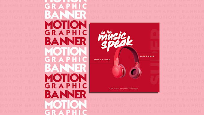 make motion graphic banner ads