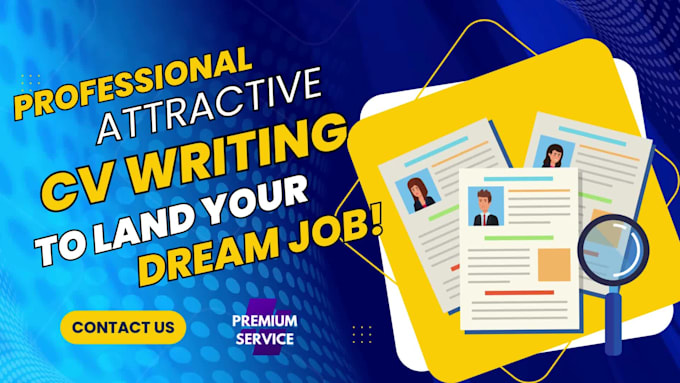 write an executive resume, edit your CV, and a cover letter