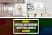 design professional zoom and teams virtual backgrounds