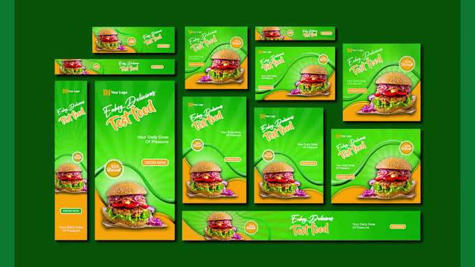 do unique google ads banner or web banner design