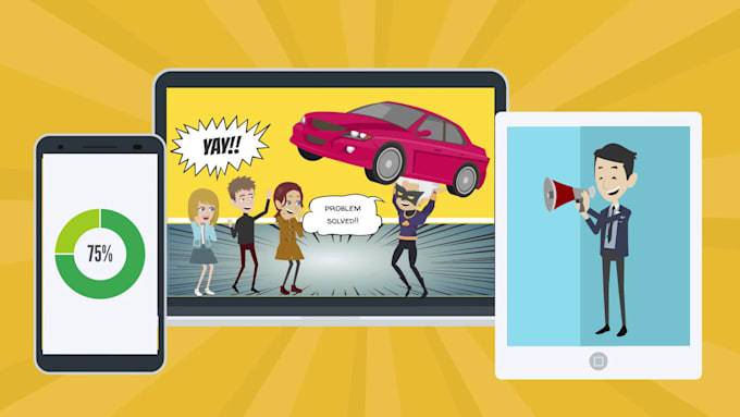 create 2d engaging explainer videos